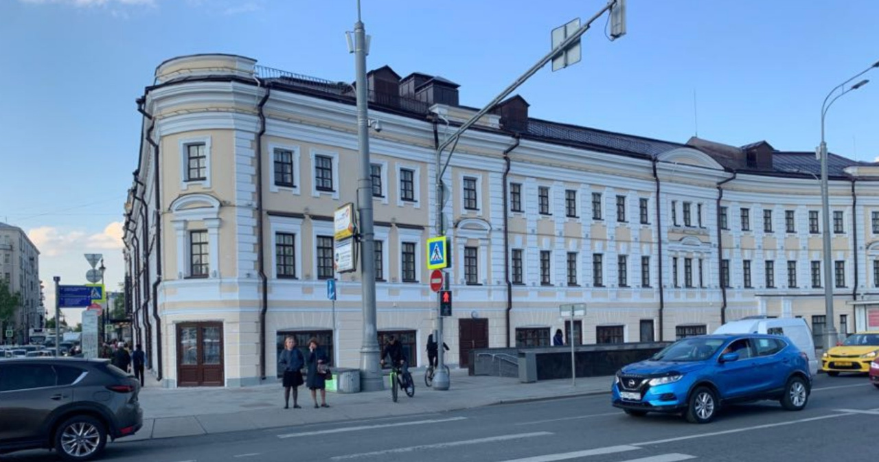 фасад дома, здание по адресу г Москва, Серпуховская пл, д 36/71 стр 1